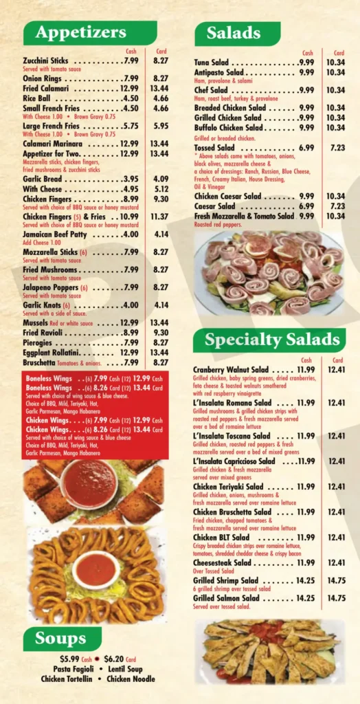 Marco’s Pizza Menu USA