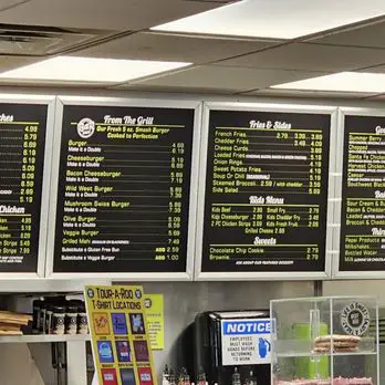 Beef-A-Roo Menu USA Prices