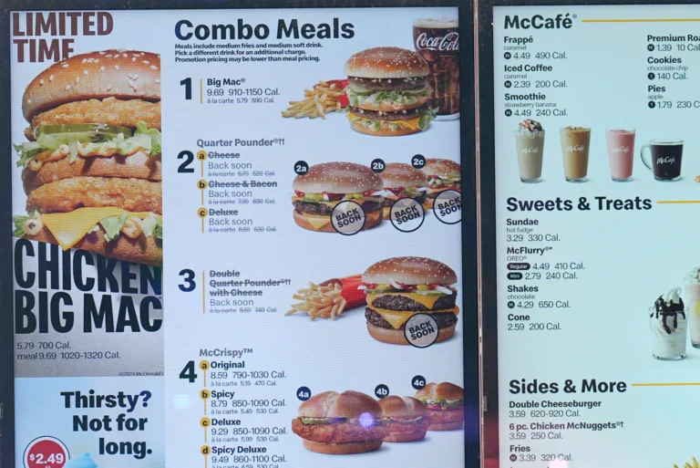 McDonald’s Menu USA Prices