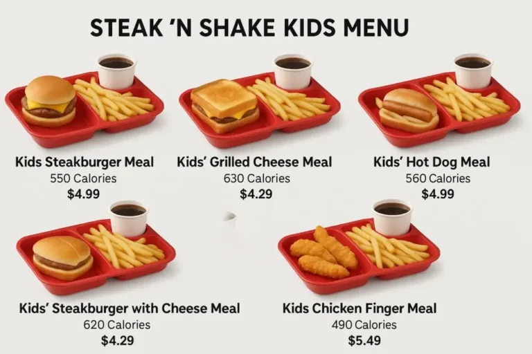 Steak ‘n Shake Menu USA Prices