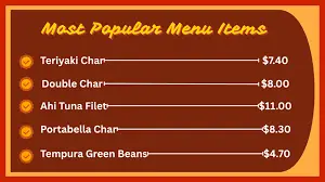 The Habit Burger Grill Menu USA Prices