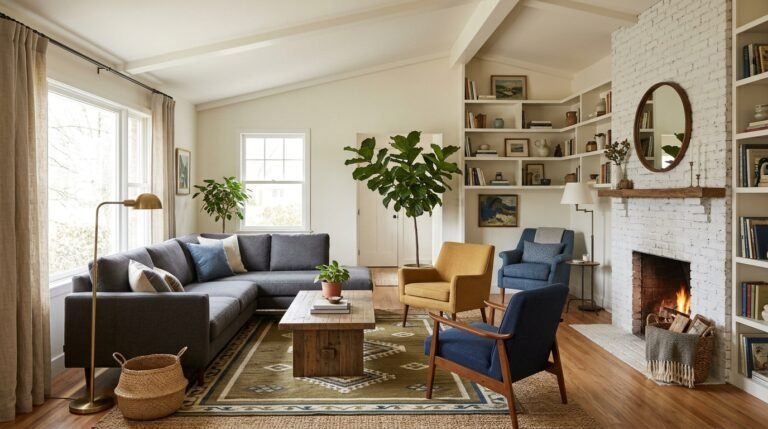 29 Living Room Furniture Arrangements for Awkward Layouts