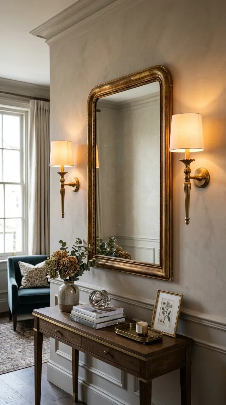 Elegant wall sconces as decorative and functional lighting